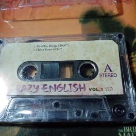 磁带疯狂英语CrazyEnglishVoL1(1本书+1盘磁带)