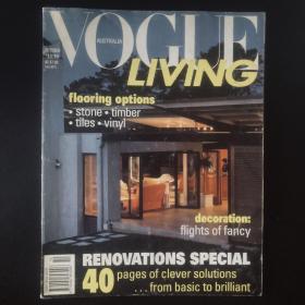 VOGUE LIVING octobre 1998 AUSTRALIA