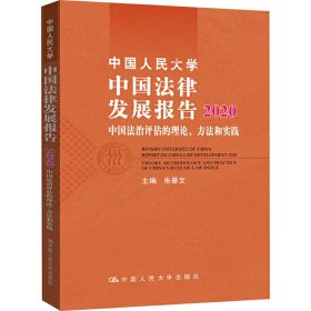 中国人民大学中国法律发展报告2020——中国法治评估的理论、方法和实践