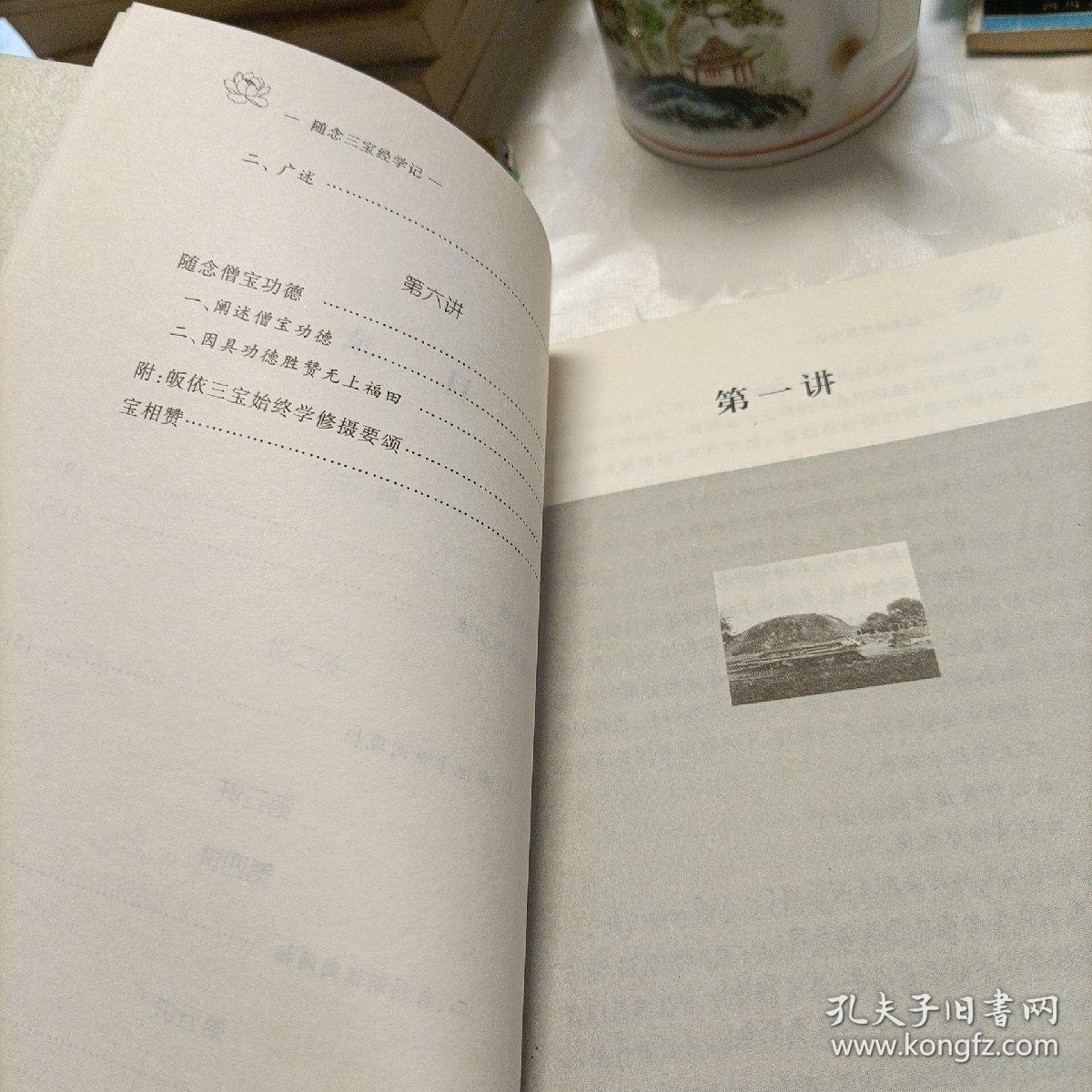 大愿法师著述系列:随念三宝经学记 观世音菩萨普门品学记——两部