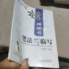 “双名”书法视听课堂：魏碑楷书笔法与临写-(弓超主讲；名帖解析图书；《张猛龙碑》折页小全张)