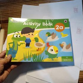 activity book 2a 2b【2本合售 未开封】，