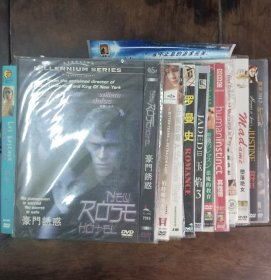十二部外国电影DVD 简装 大部分全新 合售