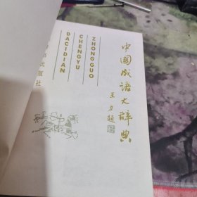 中国成语大辞典 （ 1994年一版 次、精装、品相不错 ）