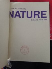 Nature 1988/1 May, 12 May, 19 May, 26 May 2 June, 9 June, 16 June, 23 June, 30 June