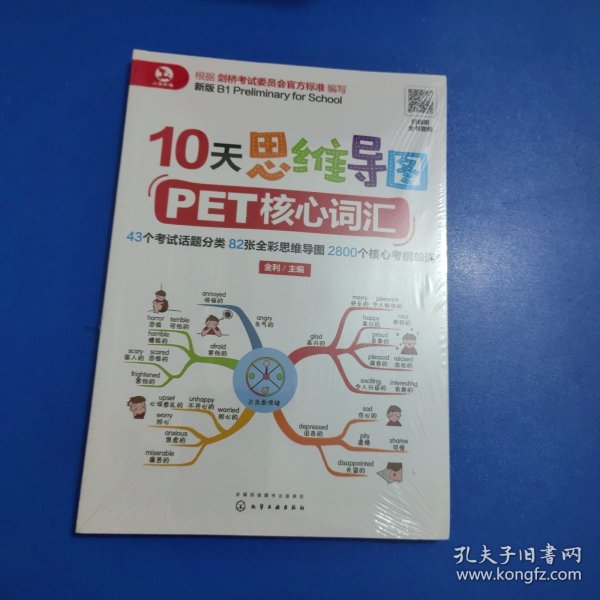 10天思维导图PET核心词汇