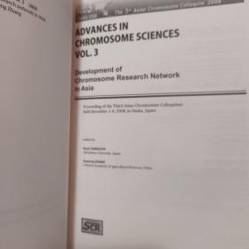 advances in chromosome sciences
染色体科学进展