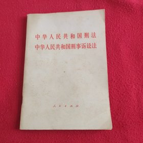 《中华人民共和国刑法》，《中华人民共和国刑事诉讼法》，