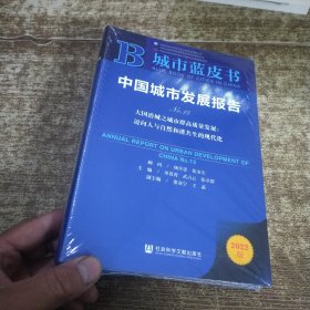 城市蓝皮书 ：中国城市发展报告No.15 【2022版】未开封