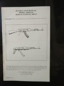 INSTRUCTION  MANUAL MODEL AKM/47s