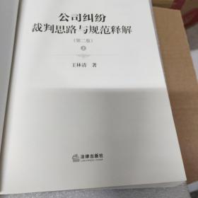 公司纠纷裁判思路与规范释解（第二版 套装上下册）