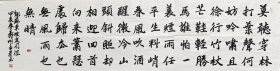 安徽省书法家协会会员孙多贵 字麒瑛书法作品，横幅，