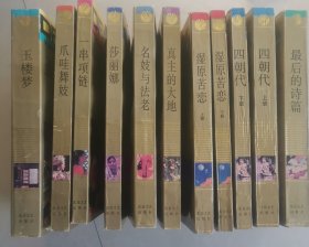 四朝代 战国情侠 玉楼梦 最后的诗篇 名妓与法老 真主的大地 莎丽娜 湿原苦恋 爪哇舞姬 一串项链 （12册全套 东方文学丛书）