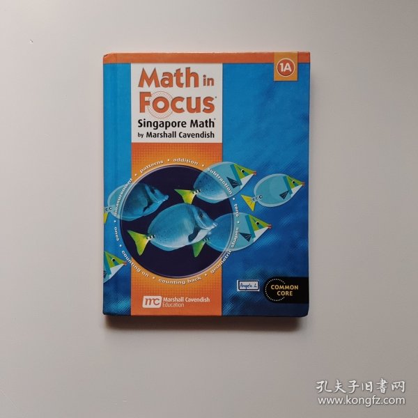 Math in Focus：Singapore Math by Marshall Cavendish 1A精装内页干净