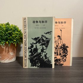 战争与和平 缩写本 （上下册）湖南人民出版社1984年一版一印