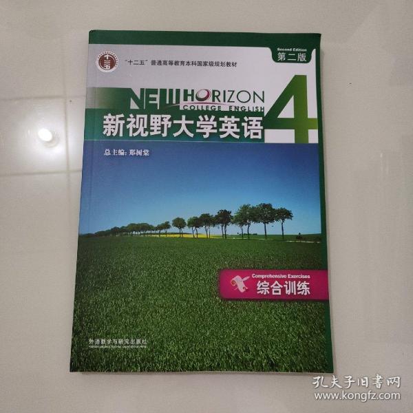 普通高等教育十一五国家级规划教材：新视野大学英语综合训练4（第2版）....