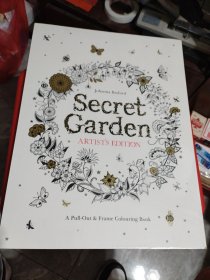 Secret Garden Artist's Edition: A Pull-Out and Frame Colouring Book 秘密花园：艺术家典藏版（未拆封）