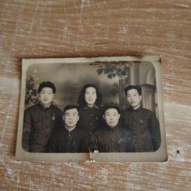 老照片 六十年代徐水县某部门干部合影留念