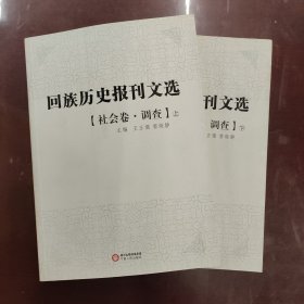 回族历史报刊选.社会卷。调查（上、下）