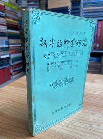 汉字的科学研究（文字与文化丛书专著 1 ）.