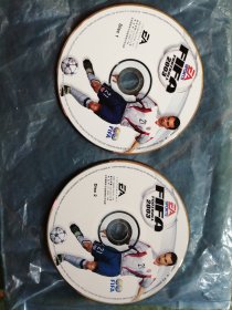 游戏光盘：FIFA FOOTBALL2003（2光盘，裸盘）