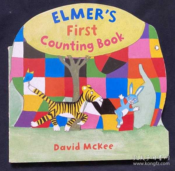 Elmer‘s first counting book 纸板书 动物