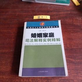 婚姻家庭司法解释实例释解