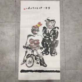 【王炎林】(1940～2010)一级美术师，长安画派著名画家，中国美术家协会会员、国家一级美术师、陕西省美术家协会顾问兼艺委会委员、西安市美协顾问、陕西省文史馆馆员、西安美术学院客座教授、陕西中国画院画家、西安中国画院艺术顾问、第6届至第11届全国美展陕西省评委，历任汉中歌剧团舞美设计、西安特艺厂造型设计、西安电影制片厂美术设计