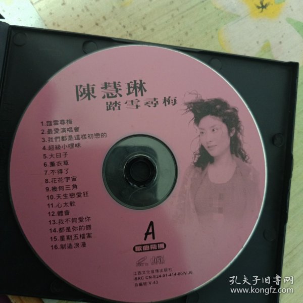 陈慧琳 踏雪寻梅1VCD