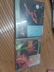 VCD2.0版:中国现代芭蕾舞剧《白毛女》，《红色娘子军》独唱:朱逢博，全新未拆封，两碟装