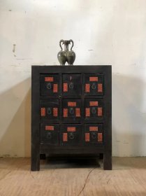 清代精品中药柜，全品