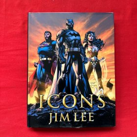 ICONS THE DC COMICS AND WILDSTORM ART OF JIM LEE