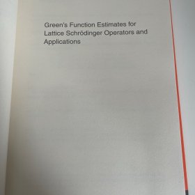 Green’s Function Estimates for lattice Schrödinger Operators and applications
