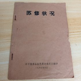 苏修状况