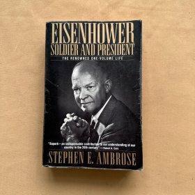 Eisenhower: Soldier and President（The Renowned One-Volume Life）书内有划线