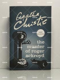 阿加莎·克里斯蒂 《罗杰疑案》 The Murder of Roger Ackroyd by Agatha Christie  （英国推理小说）  英文原版书