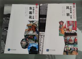 中国历史文化名城，名镇，名村全书：中国名村·云南东莲花/中国名镇.云南凤羽2本合售