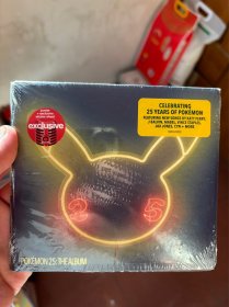 欧美版CD 全新未拆 Pokemon the album 宝可梦25周年 特别版 架3.1