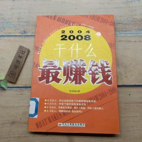 2004~2008年干什么最赚钱