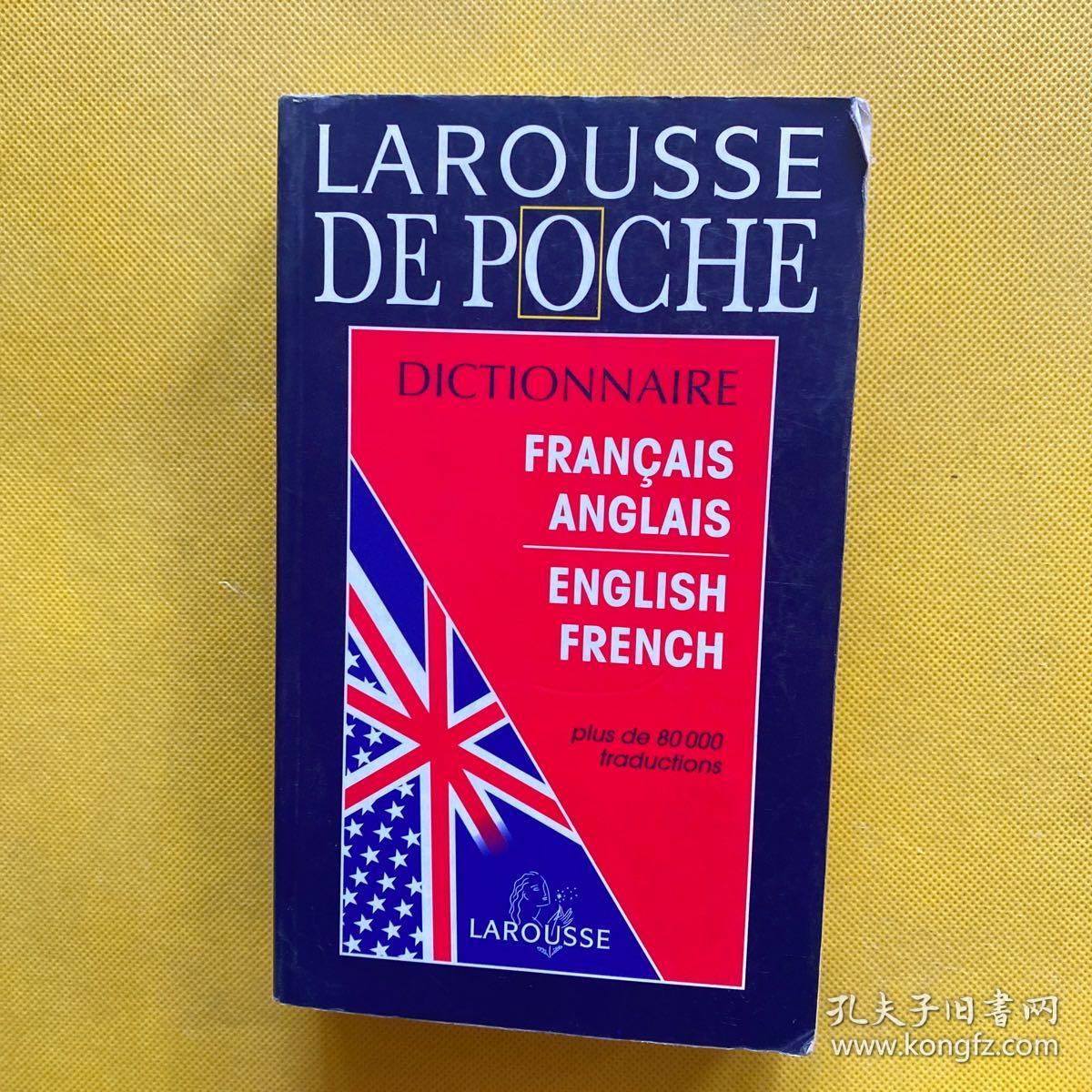 Larousse de poche dictionnaire francais-anglais, anglais-francais