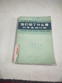他們犯了什么罪？刑事案例分析