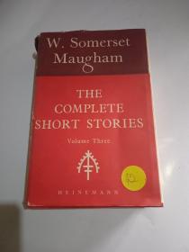 W.Somerset Maugham  the complete short stories volume three  毛姆短篇小说全集第三卷英文原版老版本