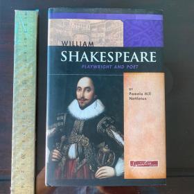 William Shakespeare playwright and poet a life biography 莎士比亚传 英文原版精装