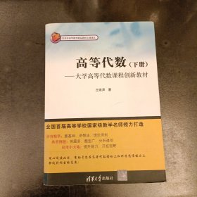 高等代数（下册）一一大学高等代数课程创新教材 (前屋66A)