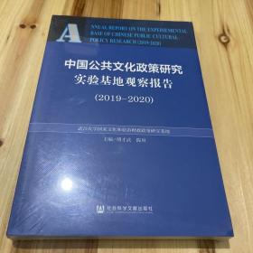 中国公共文化政策研究实验基地观察报告（2019-2020）