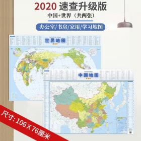 中国地图+世界地图（速查版）共2张