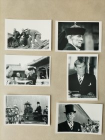 著名电影 奥斯卡金像奖9项得奖《末代皇帝》庄士敦 扮演者 彼得·奥图尔（著名演员）剧照 6张（黑白）均约6寸