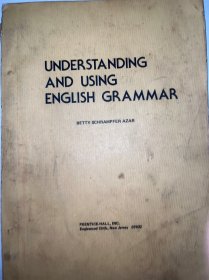 UNDERSTANDING AND USING ENGLISH GRAMMAR WORKBOOK理解和使用英语语法练习册