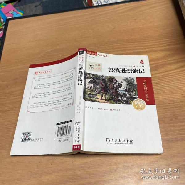 经典名著 大家名译：鲁滨逊漂流记（无障碍阅读 全译本 素质版）