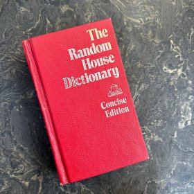 the random house dictionary 【有瑕疵看图】